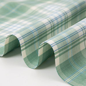 Tissu en microfibre à carreaux de style écossais double face teint en fil pour jupe d'uniforme scolaire Matériau plissé en polyester - Product Image 5