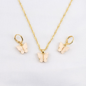 Di modo della collana della farfalla per le donne all'ingrosso N2010291 - Product Image 2