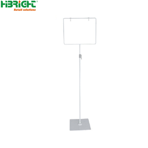Soporte de señal de pedestal ajustable, soporte de exhibición de tienda, soporte de señal para Almacenamiento y suministros de supermercado - Product Image 3