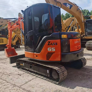 Excavadora Mini de Orugas Usada Hitachi ZX65, ZX65-5A, ZX65USB-5A de 6.5 TONELADAS, Excavadora Hitachi ZX65 en Buen Estado para la Venta - Product Image 1