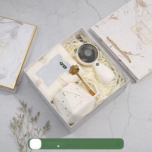 Set Regalo per Feste di Compleanno Femminili, Tazza, Asciugamano, Mini Ventilatore, Souvenir, <span class=keywords><strong>Regali</strong></span> Festivi per Ospiti e Dipendenti - Product Image 1