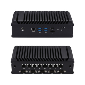 Q1000GE/ Q1000GEX/ Q1000GP Qotom Q1000GE Soft Router PC avec processeur Core i3/i5/i7 de 8e/10e génération - 8 ports LAN, RS232, boîtier mini/1U Rack, compatible Ex - Product Image 2