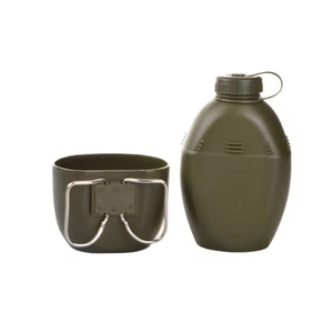 DF B01 Outdoor Security Plastic Water Bottle PE Tactical Canteen <b>Kettle</b> - Product Image 4