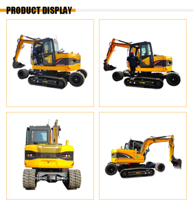 Prix bas ELORRY X110 PLUS Excavatrice sur pneus et sur chenilles, excavatrice à double fonction efficace - Product Image 6