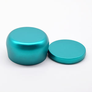 Vente en gros de 2oz 4oz 8oz Bougie <span class=keywords><strong>parfum</strong></span>ée de voyage vide ronde en métal noir <span class=keywords><strong>blanc</strong></span> <span class=keywords><strong>or</strong></span> avec cire de soja Boîte de conserve Conteneur de bougie avec couvercle - Product Image 5