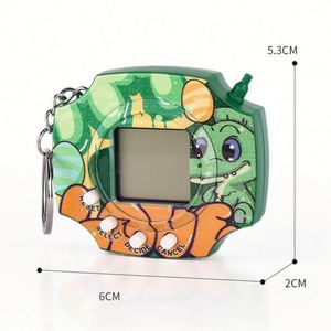 Juguete Electrónico de Dinosaurio para Niños, Mini Máquina de Mascotas Antigua con Función de Alimentación, Llavero y Colgante para Mochila, Éxito de Ventas Transfronterizo - Product Image 6