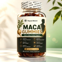 Gummies de Maca Saines pour la Mémoire, le Soutien Cognitif, la Santé Cérébrale, Anti-Âge et le Bien-être Général