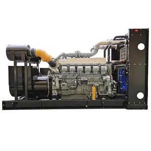 1200KW Conjunto gerador diesel de alta potência 1500KVA Mitsubishi motor S12R-PTAA2 gerador preço