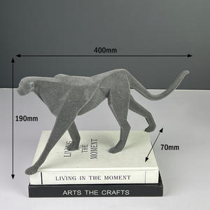 Figura Decorativa <span class=keywords><strong>de</strong></span> Gorila <span class=keywords><strong>de</strong></span> Terciopelo con Bloques <span class=keywords><strong>de</strong></span> Color <span class=keywords><strong>de</strong></span> Estilo Nórdico, Mono <span class=keywords><strong>de</strong></span> Brazos Largos para Habitaciones Infantiles - Product Image 6