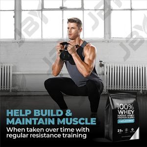 JBYカスタムホエイプロテインアイソレートパウダー（成人向け、筋肉増強用、1回分包装オプション付き） - Product Image 3