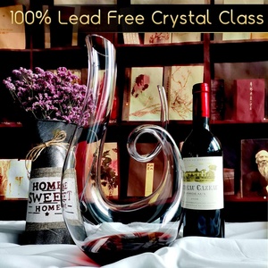 2024年ホットセール商品 Ama手吹きU字型デカンター 手作りワイングラス カラフェ プレミアム品質ワインデカンター - Product Image 5