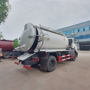 Camion-citerne à vide de grande capacité BEIBEN pour l'aspiration des eaux usées, des excréments et des fosses septiques - Product Image 4