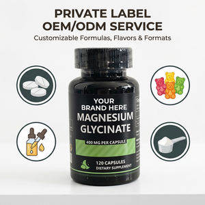 Capsules de glycinate de magnésium à marque privée : Activez la GABA, réduisez les réveils nocturnes, complément pour le soutien du sommeil - Product Image 4