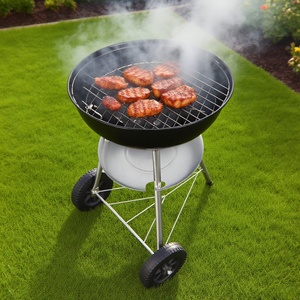 <span class=keywords><strong>Parrilla</strong></span> de carbón de 17 pulgadas, <span class=keywords><strong>parrilla</strong></span> de barbacoa al aire libre para acampar/patio trasero/cocina de mesa, con ruedas, <span class=keywords><strong>parrilla</strong></span> de barbacoa - Product Image 2