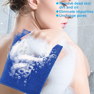 Custom Logo African Net <b>Sponge</b> for Exfoliating African Wash Net African <b>Bath</b> <b>Sponge</b> Scrubbing Washcloth Rag for Smoother Skin - Product Image 2