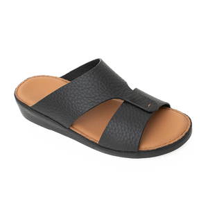 SHIKOL, sandalias árabes de piel de becerro auténtica de primera calidad italiana, zapatillas clásicas cómodas personalizadas hechas a mano para caminar diariamente en el Golfo para hombre - Product Image 6