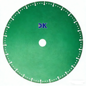 Disque de coupe diamanté brasé sous vide à usage général, longue durée de vie, diamètre 350 mm, arbre de 25,4 mm, pour la découpe de plaques métalliques en acier - Product Image 2