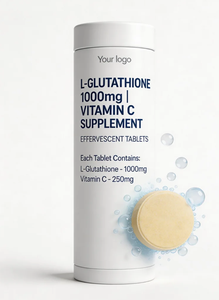 Suplemen Vitamin C Ausreson L-glutathione 1000mg Label Pribadi Pemutih Kulit Tablet Effervescent L-glutathione - Product Image 4