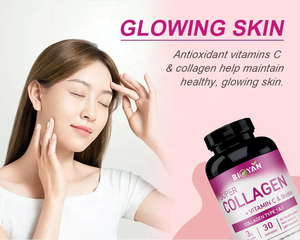 ยาไบโอตินวิตามินซีอาหารเสริมแคปซูลสำหรับบำรุงผิวเล็บและสุขภาพเส้นผม - Product Image 5