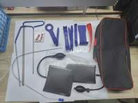 Ensembles d'outils ménagers pour le déverrouillage de la voiture Kit d'outils de déverrouillage de voiture multifonctionnel Kit d'ouverture d'urgence de voiture