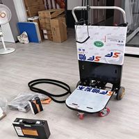 Máquina Eléctrica para Subir Escaleras, Herramienta para Subir Escaleras, Puede Transportar Materiales de Construcción y Carros de Plataforma