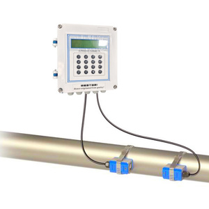Kỹ Thuật Số treo tường kẹp trên cố định pin siêu âm kẹp trên lưu lượng kế đo lưu lượng - Product Image 4
