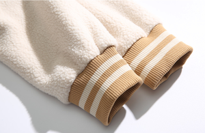 Hochwertige Herren jacken Baseball Winter jacke Herren Mit Baumwolle Bestickte Fleece jacke - Product Image 5