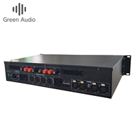 Amplificateur Numérique Professionnel GAP-604 600W 4 Canaux Puissant pour KTV, Scène et Église