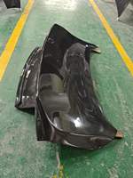 Coffre arrière de voiture en fibre de carbone de style AC de haute qualité avec becquet pour Ford Mustang GT 2015+