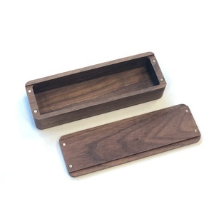 Houten doosje van beukenhout met gepolijste schuifdeksel, op maat gemaakt logo, kleine maat, voor thee verpakkingen, met magneten, antieke sigarenkist - Product Image 6