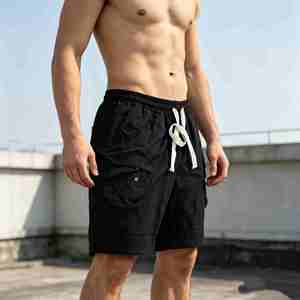 Shorts para Hombre de Alta Calidad, 450gsm, 100% Algodón, Ropa Deportiva, Shorts Casuales de Verano Estilo HipHop para Hombre - Product Image 2