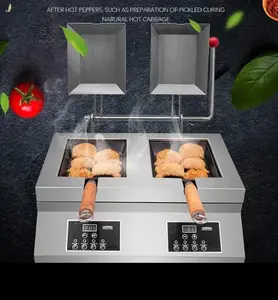 Otomatis gas Listrik Jepang goreng gyoza kompor dumpling wajan penggorengan goreng pemanggang tumis goreng mesin memasak wajan