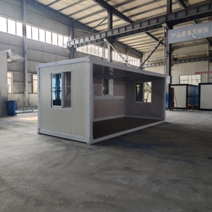 20ft giá rẻ Trung Quốc xách tay có thể gập lại gấp <span class=keywords><strong>container</strong></span> nhà với phòng tắm - Product Image 3