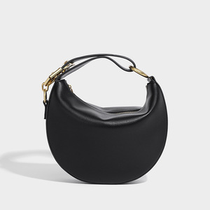 <span class=keywords><strong>Borse</strong></span> firmate mezza luna con manico in pelle sintetica classica borsa da viaggio in pelle <span class=keywords><strong>di</strong></span> <span class=keywords><strong>prima</strong></span> <span class=keywords><strong>classe</strong></span> da donna rossa <span class=keywords><strong>di</strong></span> lusso rotonda Hobo borsa - Product Image 4
