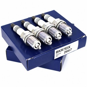 หัวเทียนรถยนต์สมรรถนะสูง 2667 BKR7EIX อะไหล่รถยนต์สำหรับ NGK Toyota Bmw Honda Ford Nissan Porsche Audi Volkswagen Chevrolet - Product Image 1