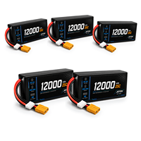 Аккумулятор JOTEN 22.2V 6S 12000mAh 25C LiFePO4 полутвердотельный с высокой скоростью разряда и разъемом XT90 для БПЛА, мультироторных дронов и летательных аппаратов