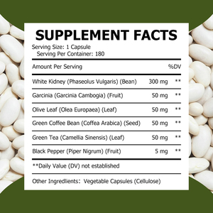 Capsules de haricot blanc de haute qualité avec Cambogia pour soutenir le système immunitaire et contrôler l'appétit - Product Image 2