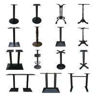 Pieds de meubles en acier pour buffet, canapé, lit, support de meuble, accessoire de remplacement en métal, pieds de meubles renforcés