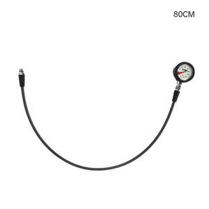 Manómetro de Buceo Hotdive para Alta Presión, Material Trenzado Negro, 350 Bar - Product Image 2