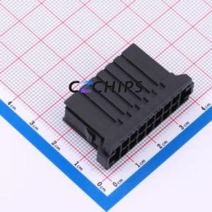 HC-3810-2*7Y-05 Housing (Wire-to-Board / Wire-to-Wire) P=3.81mm Connector 2x7P 3.81mm 5.08mm 2 - Product Image 1
