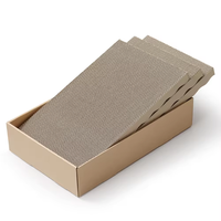 Grattoir confortable de conseil de grattoir de chat de papier ondulé pour des chats