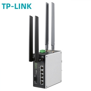 Enrutador 4G industrial compacto de 2 ranuras para tarjetas Nano SIM, 5 puertos <span class=keywords><strong>Gigabit</strong></span> Ethernet, cuerpo de acero duradero para-40 ℃ ~ 75 ℃, 2 ranuras para tarjetas SIM, 1 unidad - Product Image 1