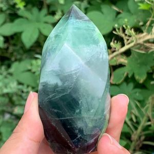 Fluorita Natural en Forma de Llama al por Mayor |   Espécimen Mineral Sólido, Ideal para Decoración del Hogar/Oficina, Regalo Único para Fiestas - Product Image 5