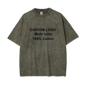 Design OEM/ODM Blank Heavyweight Oversized Design T-<b>shirt</b> 3D Screen Printing T <b>Shirt</b> Custom Your Brand 100% Cotton t <b>Shirt</b> - Product Image 3