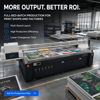 Impresora UV Digital de Gran Formato Yotta, Impresoras de Cama Plana para PVC, Azulejos de Cerámica, Vidrio, Cuero y Aplicaciones de Etiquetas