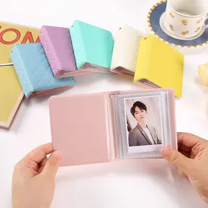 Álbum de memória kpop de pvc personalizado, mini álbum de fotos