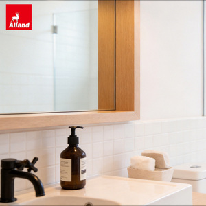 <span class=keywords><strong>Mobile</strong></span> <span class=keywords><strong>Bagno</strong></span> Alland Premium Personalizzato Minimalista con Finitura in Cera Naturale Bianca per <span class=keywords><strong>Bagno</strong></span> Principale Sereno - Product Image 4