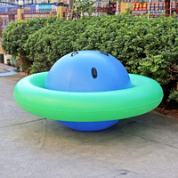 Balançoire gonflable en PVC de haute qualité, flotteur aquatique, OEM chinois, pour installations de divertissement en plein air