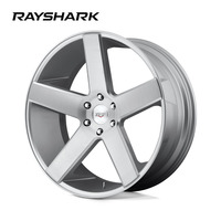 Jantes forgées RS Custom 5 branches DUB 6x139.7 5x115 de 22 et 24 pouces pour Cadillac Escalade, Dodge Charger, Chevrolet Tahoe