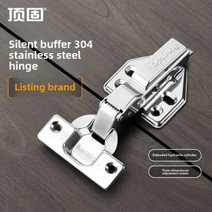 Topstrong 304 thép không gỉ giảm xóc đệm cửa tủ phần cứng gấp phụ kiện phần cứng lò xo Ống bản lề nhà bếp - Product Image 1